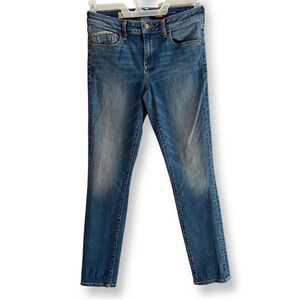 Anthropologie Pilcro and the Letterpress Light Wash Denim Skinny Jeans Size 28